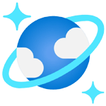 Icon representing Azure Cosmos DB on the website.